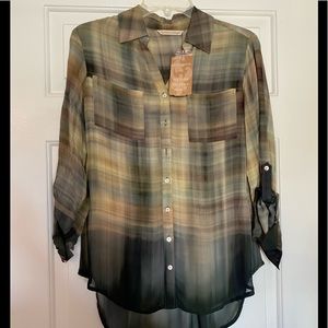 NWT Soft surroundings button down